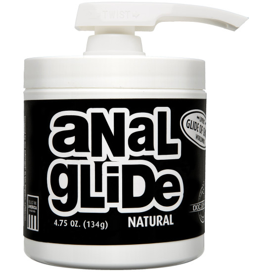 Анальная смазка на масляной основе Doc Johnson Anal Glide Natural, 134 g