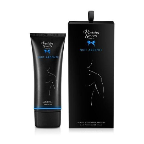 Крем для покращення ерекції Plaisirs Secrets Nuit Ardente, 60 ml