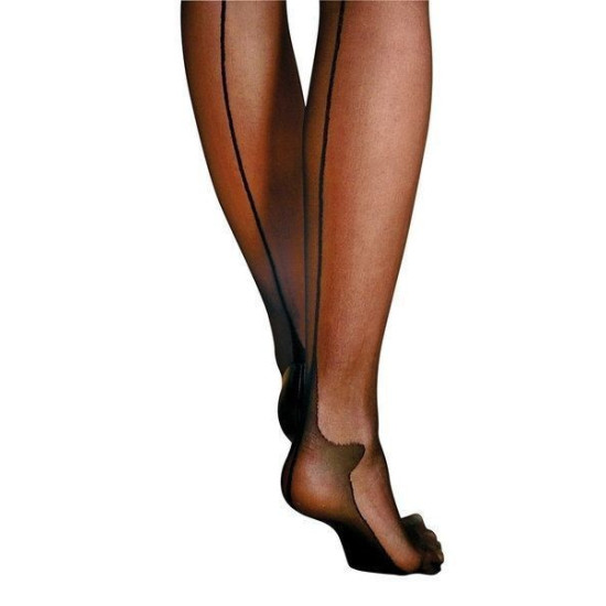 Панчохи чорного кольору Anne De Ales Flora T3 Black