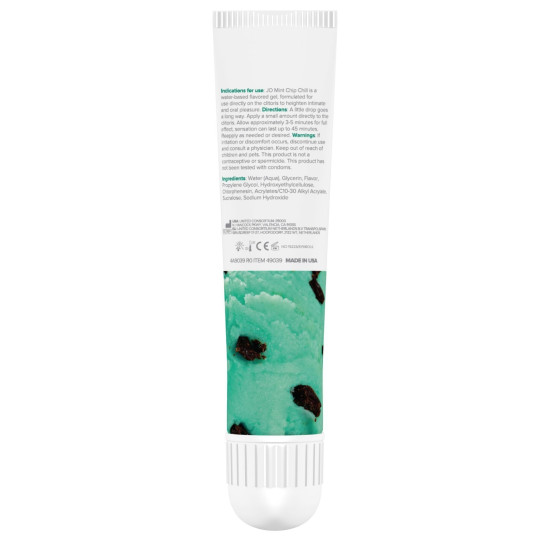 Змазка для стимуляції клітора JO Mint Chip Chill, 10 ml