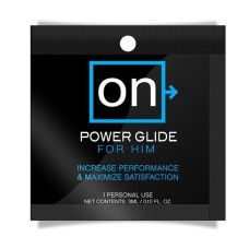 Пробник стимулюючого гелю для супер ерекції Sensuva ON Power Glide For Him, 3 ml