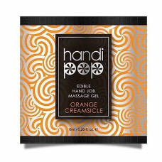 Пробник оральной смазки со вкусом апельсина Sensuva Handipop Orange Creamsicle, 6 ml