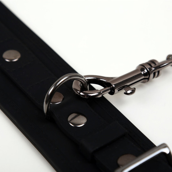 Силіконові БДСМ наручники, чорні Pornhub Silicone Wrist Buckles