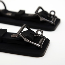 Силіконові БДСМ наручники, чорні Pornhub Silicone Wrist Buckles