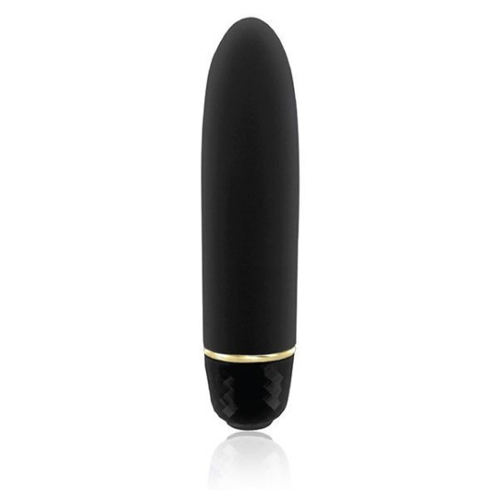 Мини-вибратор, 7 режимов, чехол-косметичка, чёрный RIANNE S Classique Vibe Stud Black