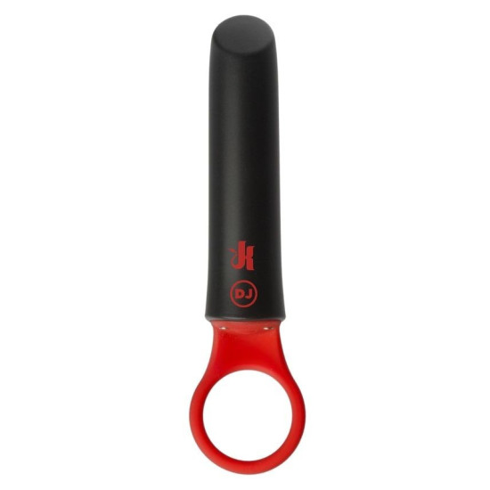 Вібратор із силіконовим кільцем для захоплення Doc Johnson Kink Power Play with Silicone Grip Ring