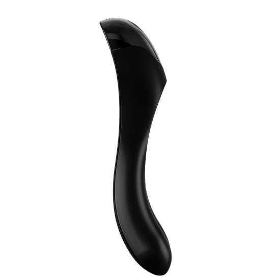 Вибратор на палец, чёрный Satisfyer Candy Cane Black