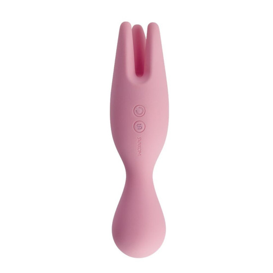 Двухсторонний вибратор для чувствительных зон, розовый Svakom Nymph Pale Pink