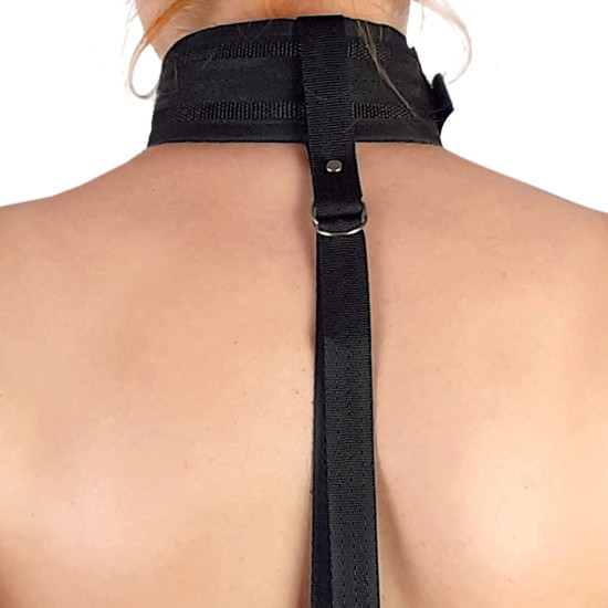 БДСМ набор для фиксации рук за спиной BDSM Collar and Handcuffs