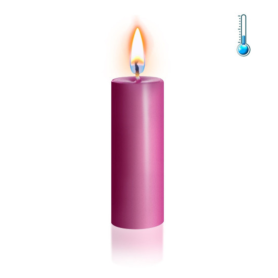 Низкотемпературная свеча для секса и БДСМ, розовая Art of Sex Low-Temperature Candle Pink, 10 cm