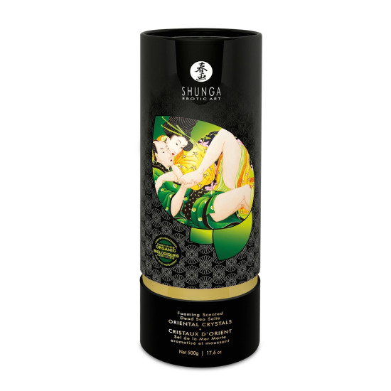 Сіль для ванни з сіллю Мертвого моря Shunga Oriental Crystals Bath Salts Organic Lotus Flower, 500 g
