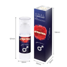 Анальная смазка для мужчин с феромонами на водной основе MAI Attraction Anal for Him, 50 ml