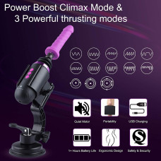 Міні секс-машина, дуже потужна, пульт ДУ Hismith Mini Capsule Sex-Machine with Strong Suction APP
