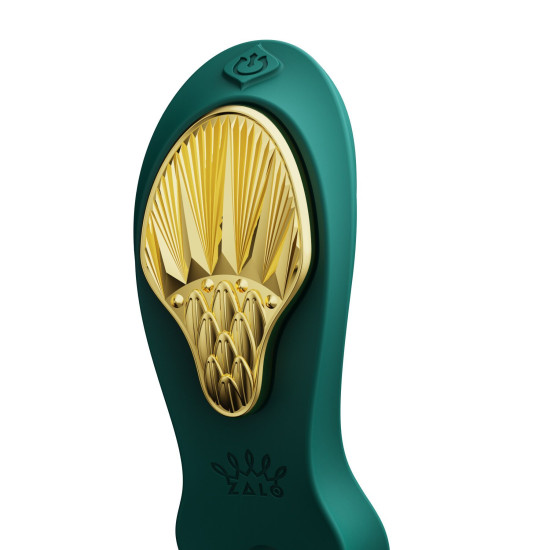 Смарт вибратор в трусики, бирюзовый Zalo Aya Turquoise Green