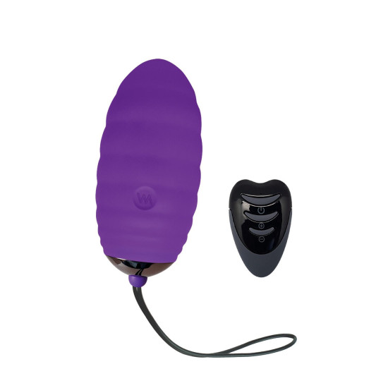 Віброяйце з пультом дистанційного керування, фіолетове Adrien Lastic Ocean Breeze 2.0 Purple