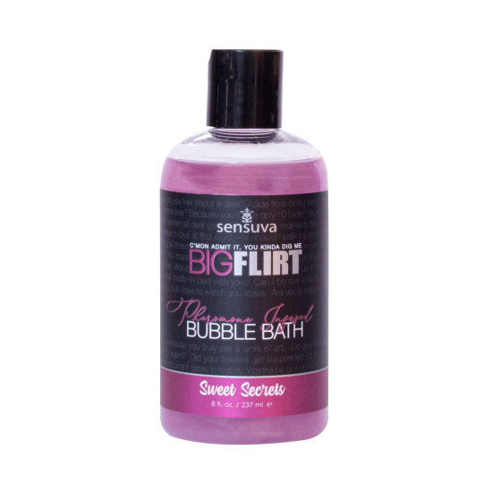 Пена для ванны с феромонами Sensuva Big Flirt Pheromone Bubble Bath Sweet Secrets, 237 ml