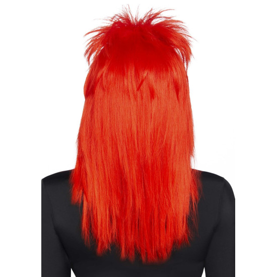 Перука рок-зірки унісекс, червона, 53 см Leg Avenue Unisex Rockstar Wig, Red