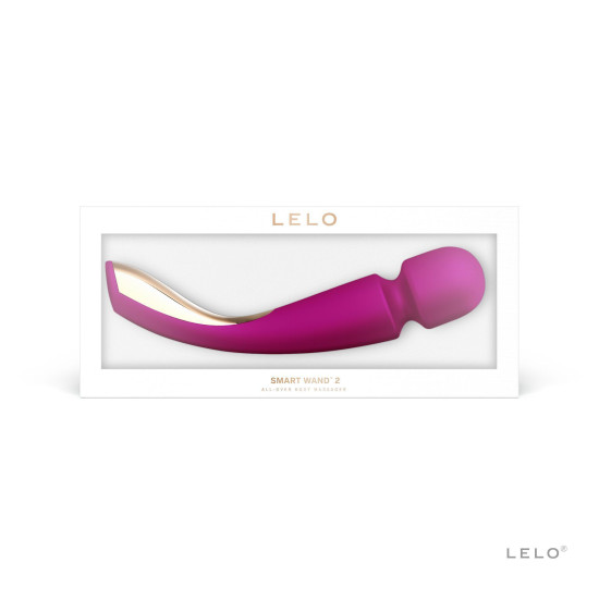 Вібромасажер, темно-рожевий LELO Smart Wand 2 Medium Deep Rose