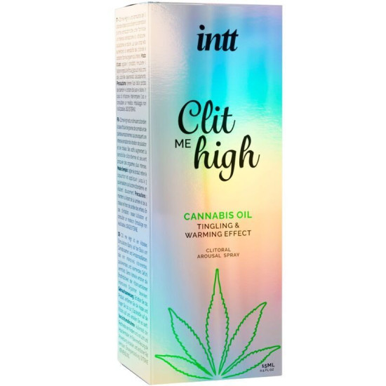 Гель для стимуляції клітора Intt Clit Me On High Cannabis Oil, 15 ml