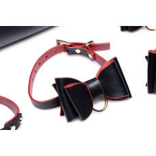 Роскошный БДСМ набор в дорожной сумке (11 предметов), Master Series Bow – Luxury BDSM Set With Travel Bag