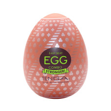 Мастурбатор-яйце зі щільного TPE і пробник лубриканта, 5 ml Tenga Egg Combo