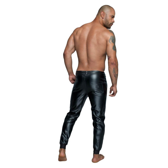 Мужские треггинсы из материала с мокрым эффектом Noir Handmade H063 Powerwetlook Treggings, S