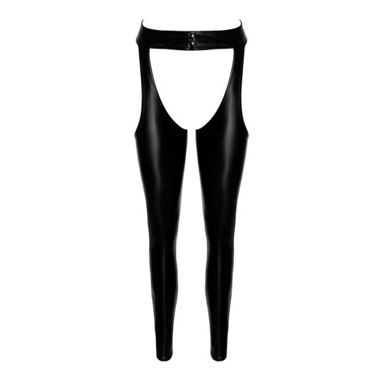 Леггинсы с открытыми бедрами и мокрым эффектом Noir Handmade F323 Rebel Wetlook Chaps, 3XL