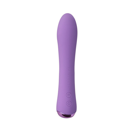 Вібратор з підігрівом до 42 °C, фіолетовий FairyGasm WowGenie Violet