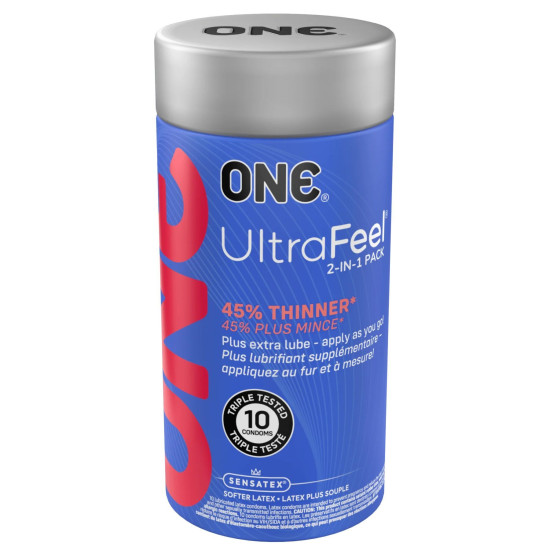 Презервативы в подарочной упаковке ONE Ultra Feel, 10 шт