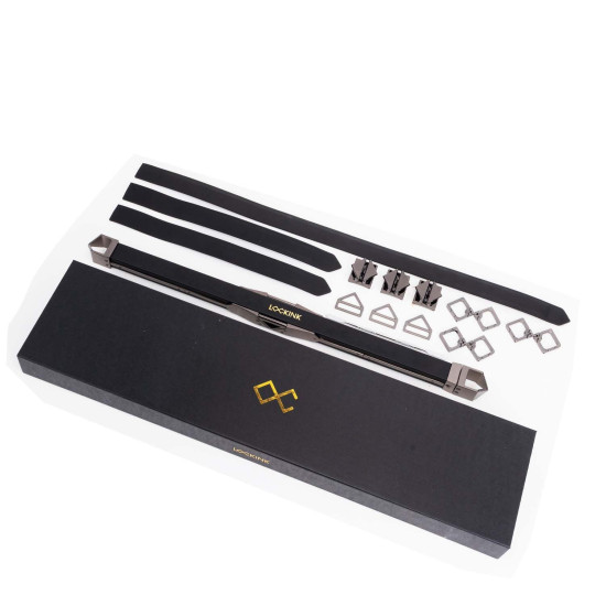 Фиксатор-распорка, черный Lockink Adjustable Spreader Bar Set Black