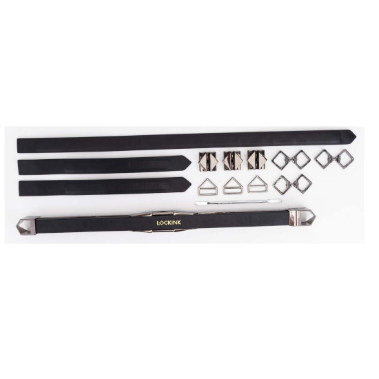 Фиксатор-распорка, черный Lockink Adjustable Spreader Bar Set Black