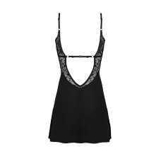 Сорочка с трусиками Obsessive Bellastia Chemise & Thong, M/L