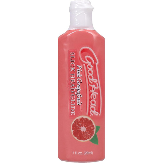 Набір для мінету, грейпфрутовий смак, жовтий Doc Johnson Goodhead Grapefruit Blowjob Set Yellow