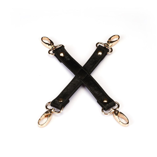 Крестовина для фиксации, черная Liebe Seele Boudoir Amor Hogtie, Black