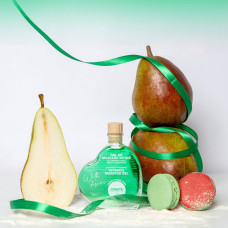 Масажна олія з розігрівальним ефектом і смаком яблука та груші EXSENS With Desire Apple Pear, 50 мл