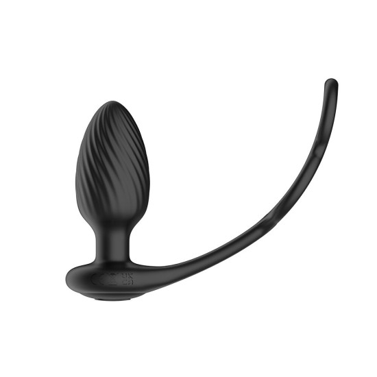 Анальна вібропробка з кільцем для мошонки Nexus Tornado Cock and Ball Ring