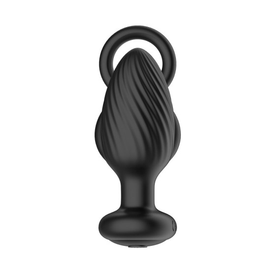 Анальна вібропробка з кільцем для мошонки Nexus Tornado Cock and Ball Ring