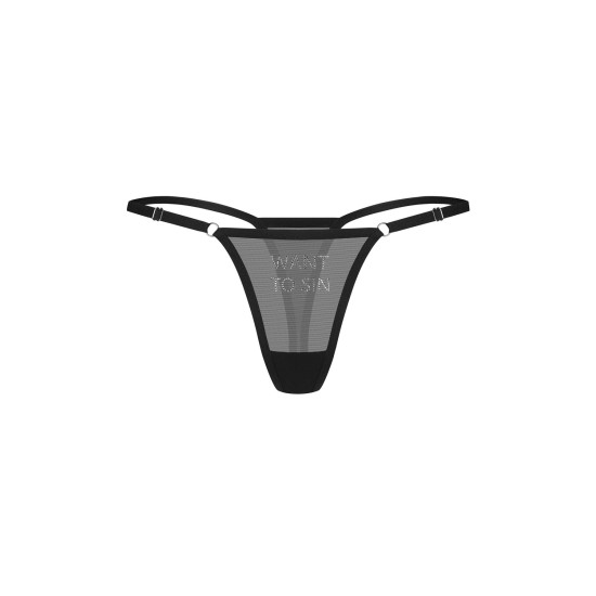 Трусики Obsessive Violami Sin Thong, розмір L/XL