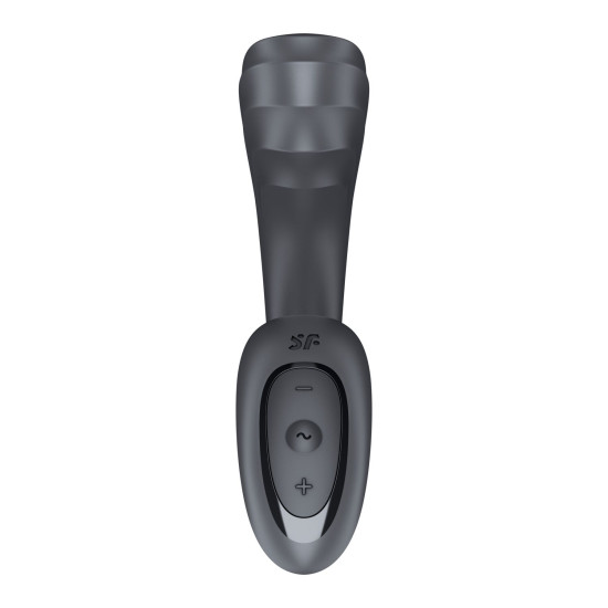 Вагинально-клиторальный вибратор с 2 моторами, серый Satisfyer G for Goddess 3 Dark Grey
