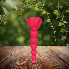 Анальная цепочка с розой Lux Active Champion Rose