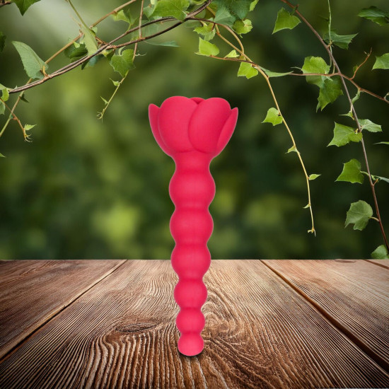Анальная цепочка с розой Lux Active Champion Rose