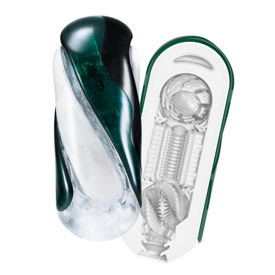 Мастурбатор зелений Tenga Flip 360 Aurora Green