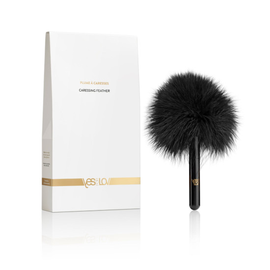 Метелочка, перышко индейки, длина 11 см YESforLOV Caressing Feather