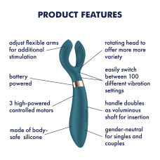 Вибратор для пар Satisfyer Endless Fun Battery Series (мятая упаковка)