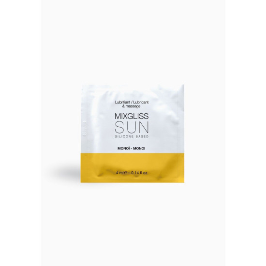 Пробник лубриканта з ароматом Моною MixGliss SUN MONOI, 4 ml