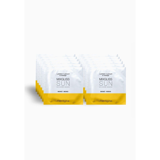 Пробник лубриканта з ароматом Моною MixGliss SUN MONOI, 4 ml
