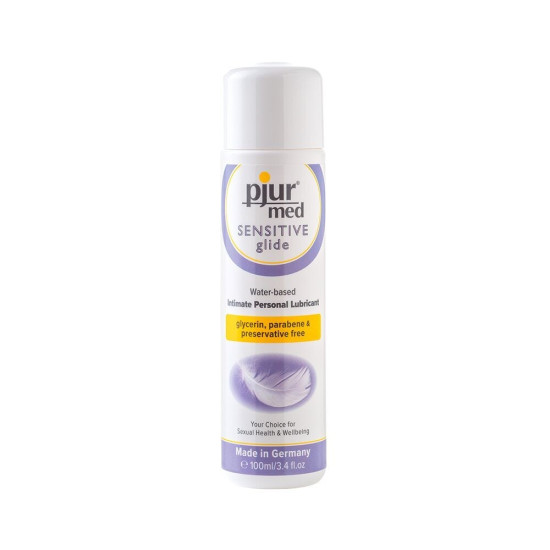 Лубрикант для очень чувствительной кожи на водной основе Pjur MED Sensitive Glide, 100 ml
