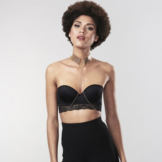 Украшение, золотистое Bijoux Indiscrets Desir Metallique Collar Gold