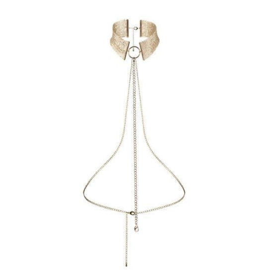 Украшение, золотистое Bijoux Indiscrets Desir Metallique Collar Gold