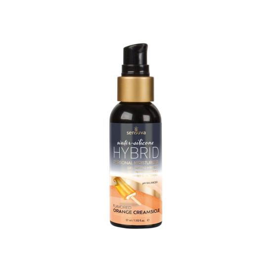 Гибридная съедобная смазка со вкусом апельсина Sensuva Hybrid Orange Creamsicle, 57 ml